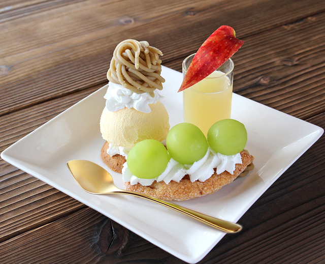 秋限定プレート