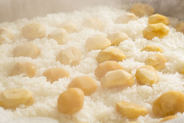 画像：栗おこわ