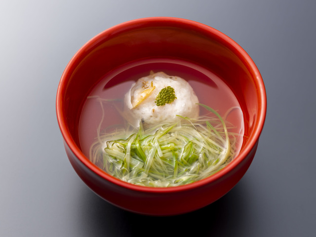アスパラ素麺