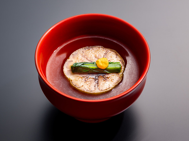 丸なすの味噌仕立て